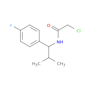 2-Chloro-N-[1-(4-fluorophenyl)-2-methylpropyl]acetamide
