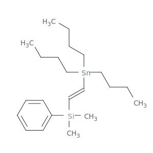 Silane, dimethylphenyl[(1Z)-2-(tributylstannyl)ethenyl]-