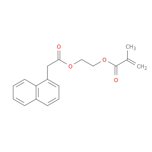 1-Naphthaleneaceticacid, 2-[(2-methyl-1-oxo-2-propen-1-yl)oxy]ethyl ester