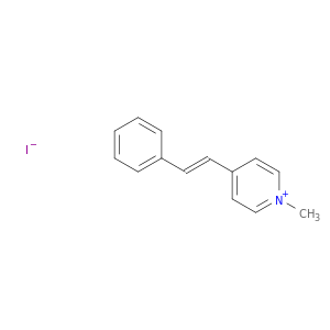 Pyridinium, 1-methyl-4-[(1E)-2-phenylethenyl]-, iodide
