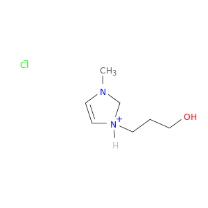 1H-Imidazolium, 1-(3-hydroxypropyl)-3-methyl-, chloride