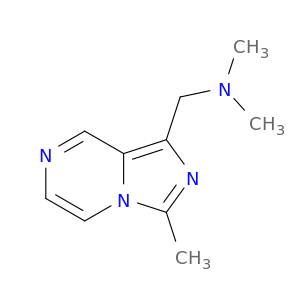 N,N-DIMETHYL-1-(9-METHYL-1,4,8-TRIAZABICYCLO[4.3.0]NONA-2,4,6,8-TETRAEN-7-YL)METHANAMINE