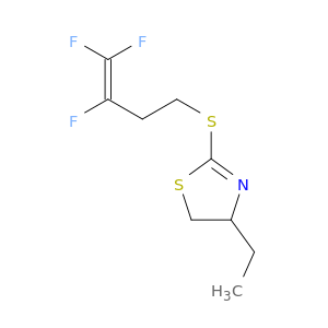 Thiazole, 4-ethyl-4,5-dihydro-2-[(3,4,4-trifluoro-3-butenyl)thio]-