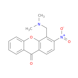 4-(DIMETHYLAMINO)METHYL-3-NITROXANTHEN-9-ONE