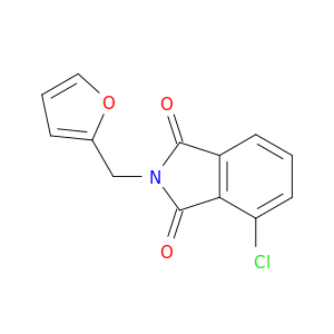 1H-Isoindole-1,3(2H)-dione, 4-chloro-2-(2-furanylmethyl)-
