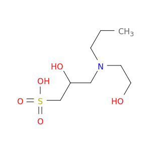 1-Propanesulfonic acid, 2-hydroxy-3-[(2-hydroxyethyl)propylamino]-