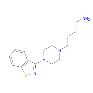 1-Piperazinebutanamine, 4-(1,2-benzisothiazol-3-yl)-