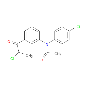 9-ACETYL-6-CHLORO-2-(2-CHLORO-1-OXOPROPYL)-9H-CARBAZOLE