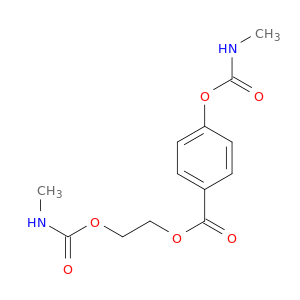 Benzoic acid,4-[[(methylamino)carbonyl]oxy]-, 2-[[(methylamino)carbonyl]oxy]ethyl ester
