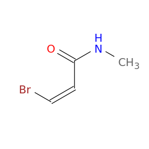 2-Propenamide, 3-bromo-N-methyl-, (Z)-