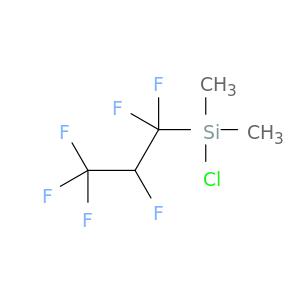 Silane, chloro(1,1,2,3,3,3-hexafluoropropyl)dimethyl-