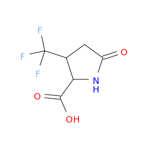 5-oxo-3-(trifluoromethyl)pyrrolidine-2-carboxylic Acid