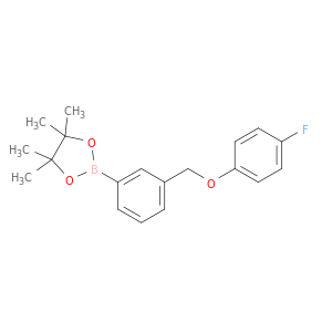 1,3,2-Dioxaborolane, 2-[3-[(4-fluorophenoxy)methyl]phenyl]-4,4,5,5-tetramethyl-