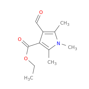 1H-Pyrrole-3-carboxylic acid, 4-formyl-1,2,5-trimethyl-, ethyl ester