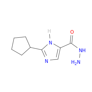 1H-Imidazole-5-carboxylicacid, 2-cyclopentyl-, hydrazide