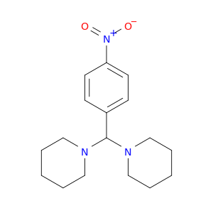 Piperidine, 1,1'-[(4-nitrophenyl)methylene]bis-