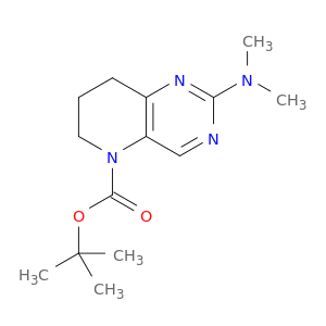 5-Boc-2-(二甲基氨基)-5,6,7,8-四氢吡啶并[3,2-d]嘧啶