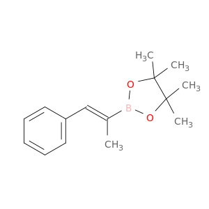 (Z)-4,4,5,5-四甲基-2-(1-苯基丙-1-烯-2-基)-1,3,2-二氧杂环戊硼烷