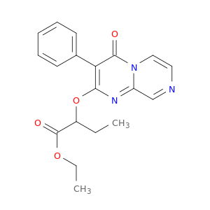 ethyl 2-[(4-oxo-3-phenyl-4h-pyrazino[1,2-a]pyrimidin-2-yl)oxy]butanoate