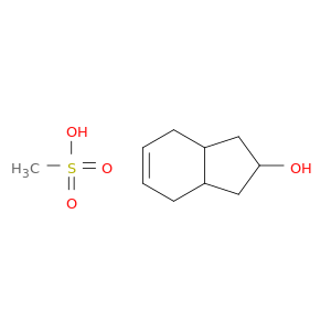 1H-Inden-2-ol, 2,3,3a,4,7,7a-hexahydro-, methanesulfonate