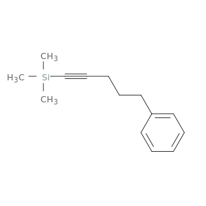 Silane, trimethyl(5-phenyl-1-pentynyl)-