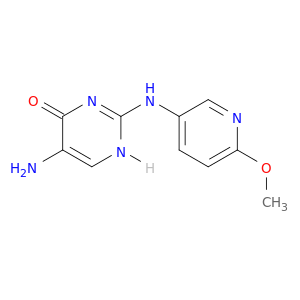 4(1H)-Pyrimidinone, 5-amino-2-[(6-methoxy-3-pyridinyl)amino]-