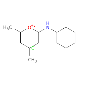 9H-吡喃[2,3-B]Indol-1-Ium,2,4-二甲基-,氯化物