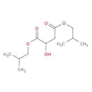 bis(2-methylpropyl) 2-hydroxybutanedioate