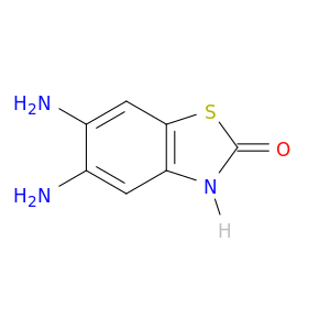 2(3H)-Benzothiazolone,5,6-diamino-