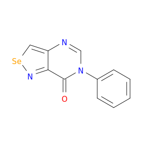 Isoselenazolo(4,3-d)pyrimidin-7(6H)-one, 6-phenyl-