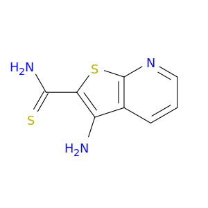 Thieno[2,3-b]pyridine-2-carbothioamide, 3-amino-