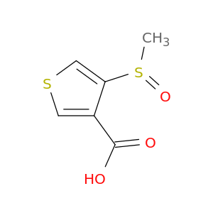 3-Thiophenecarboxylic acid, 4-(methylsulfinyl)-