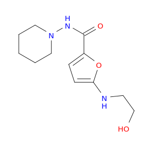 2-Furancarboxamide, 5-[(2-hydroxyethyl)amino]-N-1-piperidinyl-