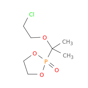 1,3,2-Dioxaphospholane, 2-[1-(2-chloroethoxy)-1-methylethyl]-, 2-oxide