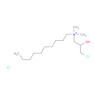 1-Decanaminium, N-(3-chloro-2-hydroxypropyl)-N,N-dimethyl-, chloride