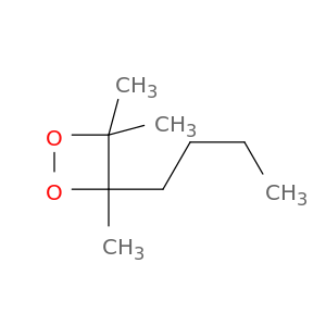 1,2-Dioxetane, 3-butyl-3,4,4-trimethyl-