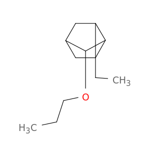 TRICYCLO[2.2.1.02,6]HEPTANE, 1-ETHYL-3-PROPOXY-