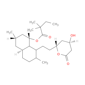 [(1S,3S,4aS)-8-[2-[(2R,4R)-4-hydroxy-6-oxo-oxan-2-yl]ethyl]-3,7-dimethyl-decalin-1-yl] 2,2-dimethylbutanoate