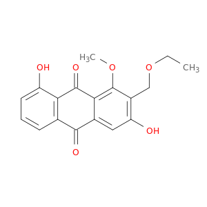 3,8-dihydroxy-2-ethoxymethyl-1-methoxyanthraquinone