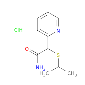 2-Pyridineethanethioamide,a-(1-methylethyl)-, hydrochloride(1:1)