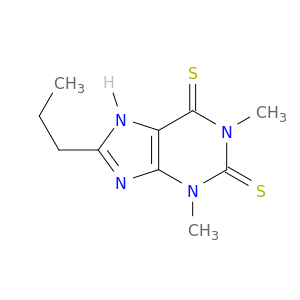 8-PROPYLTHIO-2-THIOTHEOPHYLLINE
