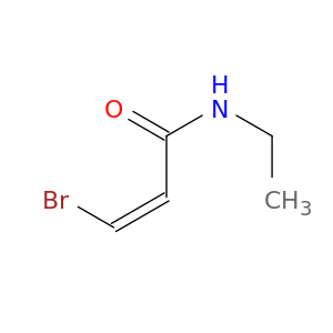 2-Propenamide, 3-bromo-N-ethyl-, (Z)-
