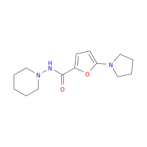 2-Furancarboxamide, N-1-piperidinyl-5-(1-pyrrolidinyl)-