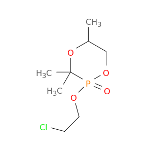 1,4,2-Dioxaphosphorinane, 2-(2-chloroethoxy)-3,3,5-trimethyl-, 2-oxide