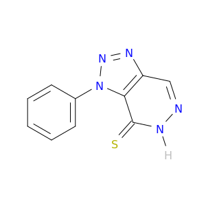 4H-1,2,3-Triazolo[4,5-d]pyridazine-4-thione, 3,5-dihydro-3-phenyl-