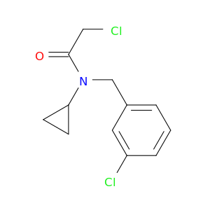 2-氯-N-(3-氯-苄基)-N-环丙基-乙酰胺
