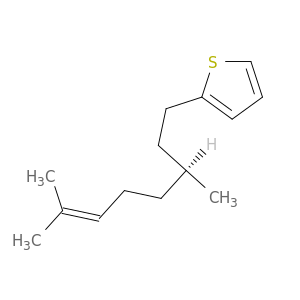 Thiophene, 2-[(3S)-3,7-dimethyl-6-octenyl]-