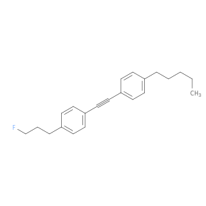 Benzene, 1-(3-fluoropropyl)-4-[(4-pentylphenyl)ethynyl]-