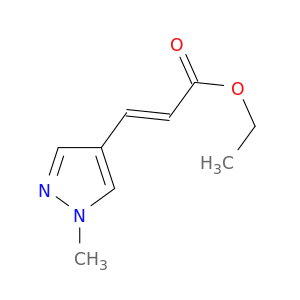 (E)-3-(1-甲基-1H-吡唑-4-基)丙烯酸乙酯