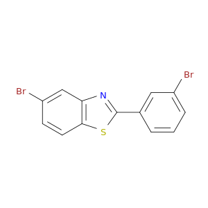 Benzothiazole, 5-bromo-2-(3-bromophenyl)-